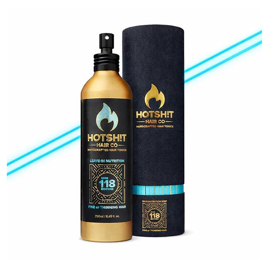 HOTSH!T HAIR CO Mix #118 - Follicle Food for Fine or Thinning Hair - Concentrated and Natural Leave In Hair Nutrition