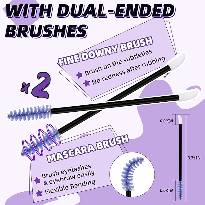 B&Qaugen Lash Bond DIY Eyelash Glue and Lash Remover Fast Removal with No Residue (Bond and Seal)