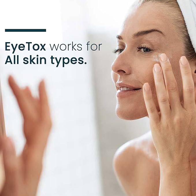 Anti Wrinkle Eye Contour Gel - Eye Gel for Dark Circles and Puffiness, Eye Treatment with Hyaluronic Acid & Vitamin C+E Complex for Dry & Dehydrated Skin Around Eyes, Diminishes Fine Lines | (1 Fl Oz)