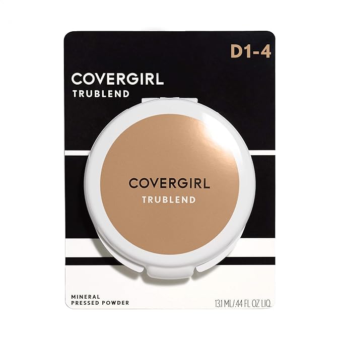Covergirl TruBlend Pressed Blendable Powder, Translucent Tawny, 0.39 Oz (Packaging May Vary) (Pack of 2)