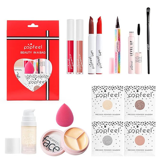 All-in-one Holiday Makeup Gift Set | Full Makeup