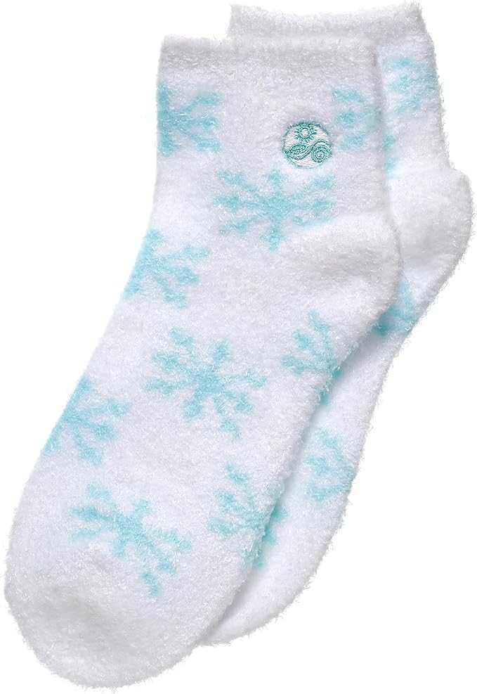 Earth Therapeutics Aloe Gloves/Socks Combo Set - Blue Snow (1 Pair Gloves / 1 Pair Socks)