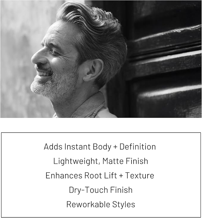 DEPOT No. 309 Texturizing Dust | Volumizing Matte Powder for Men | Adds Grip, Body & Lightweight Texture for Fine or Thin Hair| With Glycerin & Silica | 7g
