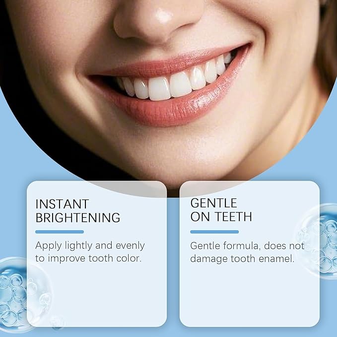 2PCS SmileFitPro Tooth Polish Teeth Whitening Polish Cosmetic Tooth Polishing Liquid for Improving Tooth Appearance, Gentle & Safe Form, Safe Formula & Long-Lasting Results