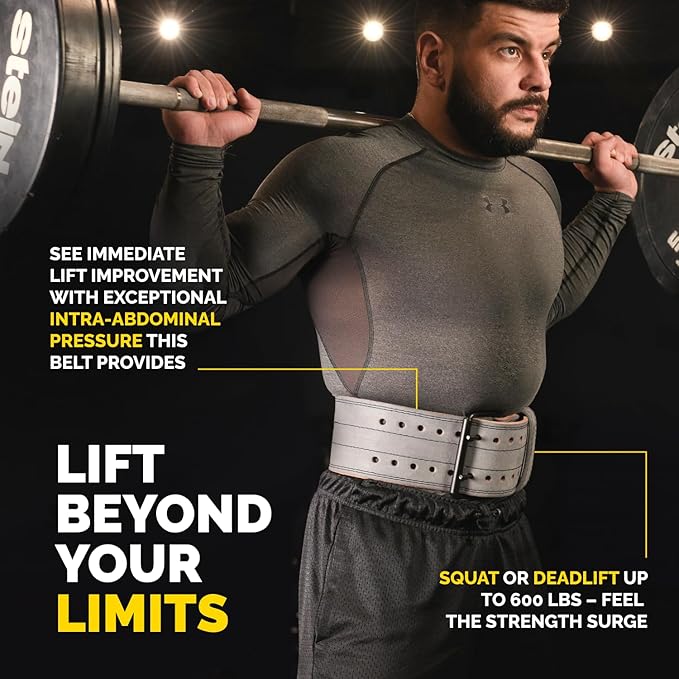 5mm Premium Weight Lifting Belt - 100% Genuine