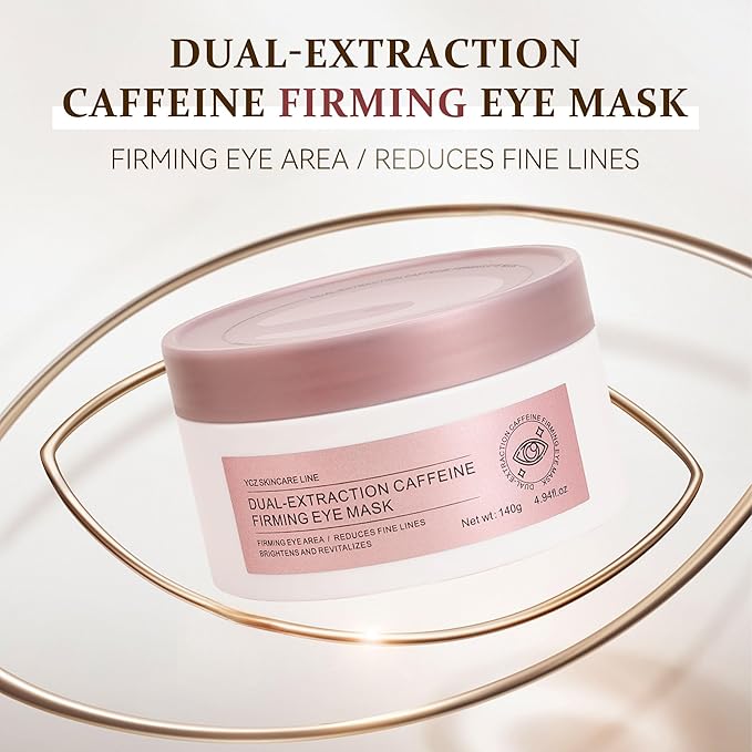 Ycz Under Eye Patches (30 Pairs) – Caffeine Eye Masks for Puffy Eyes, Dark Circles & Fine Lines, Depuffing, Hydrating & Wrinkle-Smoothing, 360° Full Eye Area Care, Birthday Gifts for Women