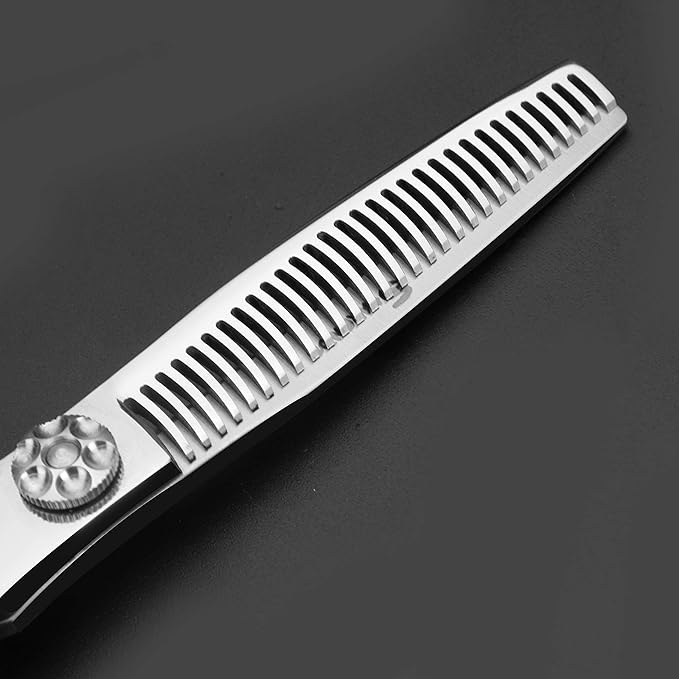 Sharonds 6" Hair Cutting Scissor Set Professional Hairdressing Scissors Barber Tools Set + Scissors Box Comb Adjuster (Set)