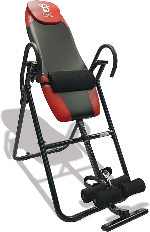 Body Vision IT9825 Premium Inversion Table with Removable 250 lbs.,