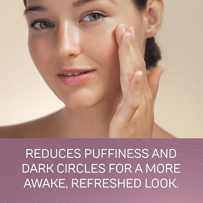 Lumina NRG Triple Face & Caffeine Eye Serum - Firming & Smoothing with Vitamin C & Coffee Arabica - Lift & Minimize Fine Lines & Wrinkles for Radiant Skin