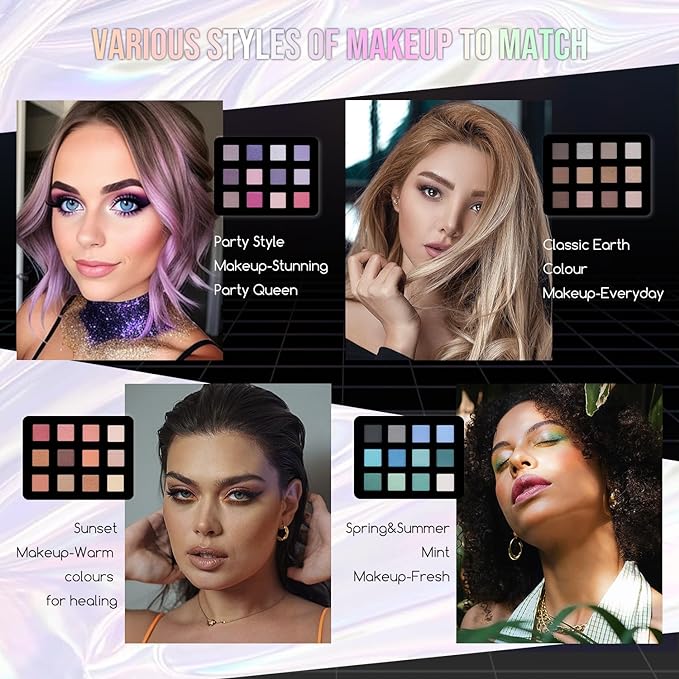 Color Nymph All in One Girls Makeup Sets