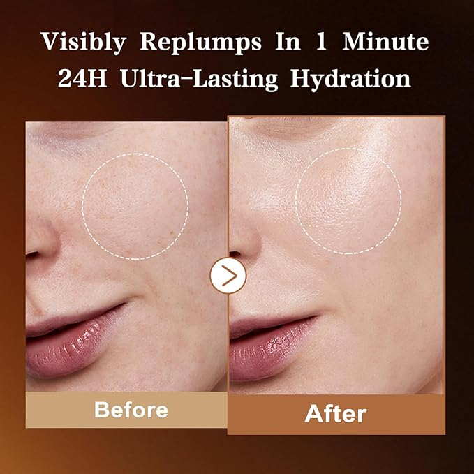 WXMX Ultra Hyaluronic Acid Serum–8 HA Forms for Multi-Layer Hydration&Anti-Aging Firmness Support, Matrixyl 3000, Collagen Tri-Complex, Peptide Repair Fusion&Botanical Extracts (0.05 Fl.oz x 30e)