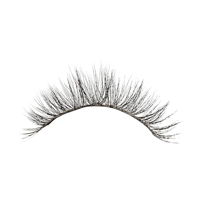 KISS Triple Push-Up, False Eyelashes, 'Babydoll', 12mm-14mm, Includes 4 pairs of false eyelashes, Easy to Apply, Reusable Lash Clusters
