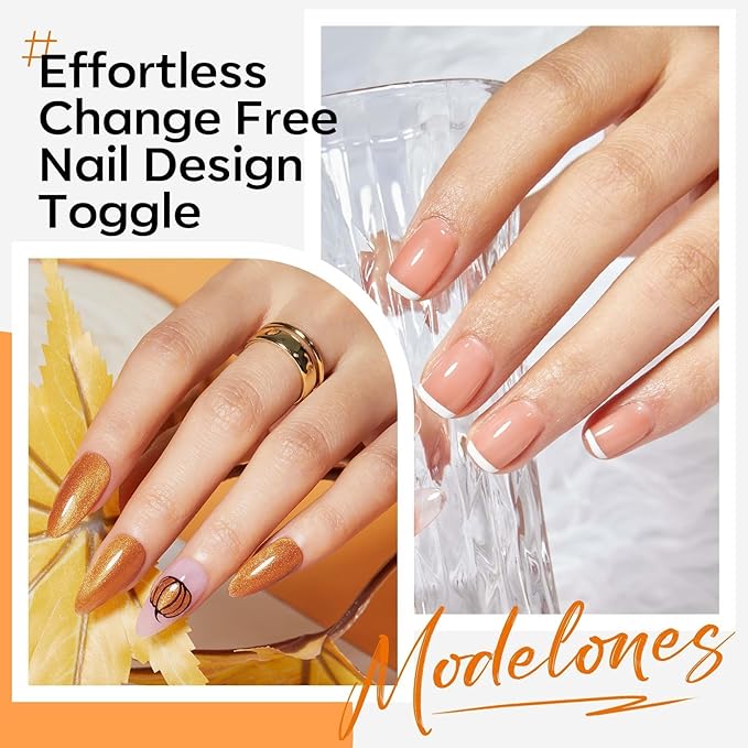Modelones Peel Off Base Coat and Gel Top Coat Set, 2 Pcs No Wipe Clear Top Gel Nail Polish and Peelable Practice Base Easy Removal, Nail Art Manicure DIY Gift for Weak Thin Nails Beginner Women 10ml