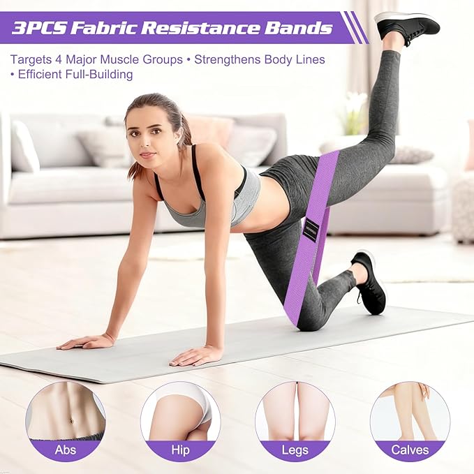Pilates Ring Set, Pilates Essentials Kit for Home Workouts Women, Yoga Equipment Set with 14 Inch Magic Circle, 9.8” Ball, 5 Resistance Bands, 3 Long Stretch Bands, Core Sliders, Non-slip Socks