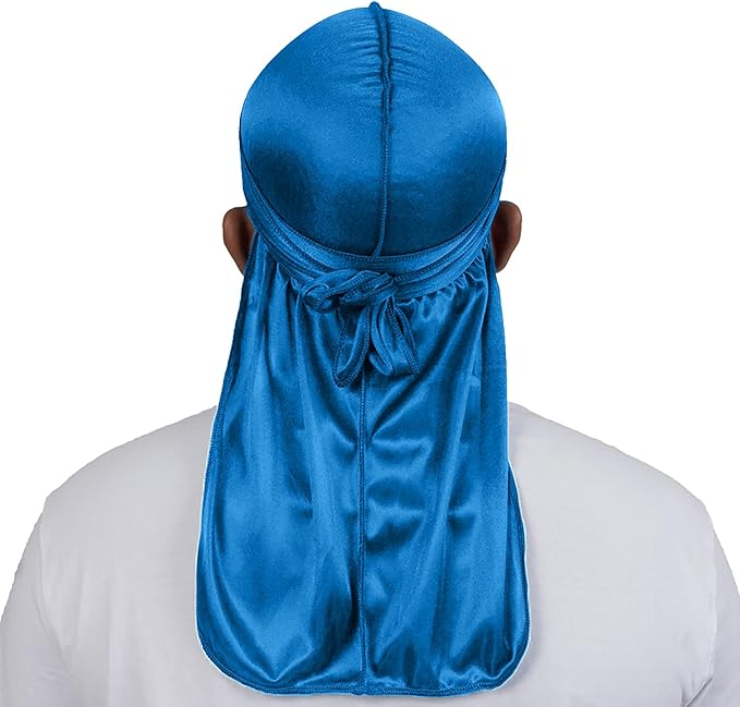 ForceWave Silky Durag for Men Wave Cap Satin Dorag for Men Women 360 Wave