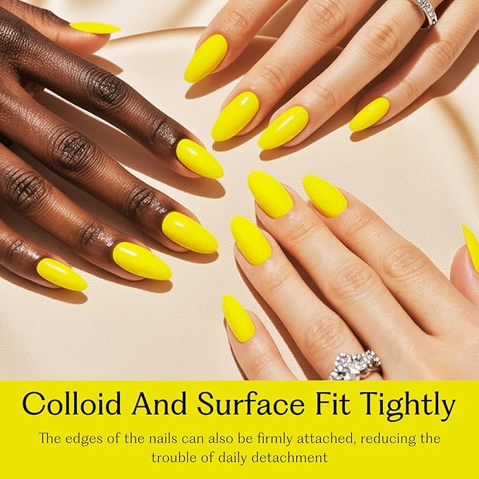 15ML Gel Nail Polish Pure Sheer Same Color Same Bottle Soak Off Gel Polish Art Manicure Salon DIY at Home for Women (Butter Yellow) 1PCS
