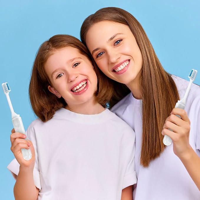 Travel Toothbrush, Toothbrush and Toothpaste, Individually Packaged with Storage Box, Foldable Storage, is Suitable for Travel, Camping, Business Trip (PACK-50)