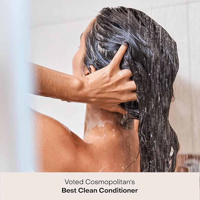 Everist The Haircare Meets Skincare Set, Includes Shampoo & Deep Conditioner Concentrates, Strengthens & Repairs Hair, Hydrates & Soothes Scalp, Plant-Based & Color-Safe, 3.4 fl oz Each, Tins