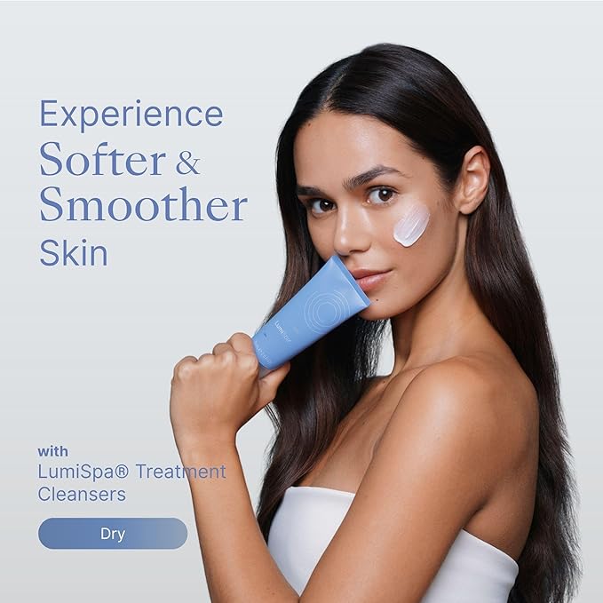 Nu Skin ageLOC LumiSpa Treatment Cleanser | Dry Skin | Cushions and Gently Cleanses for Soft, Supple Skin | Enhanced LumiSpa Performance | Infused with ageLOC Technology | 2.5 fl oz