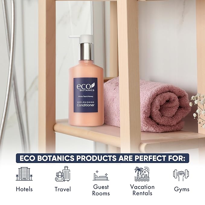 Terra Pure Eco Botanics Conditioner, Retail Size Hotel Amenities, 10.14 oz. (Case of 24)