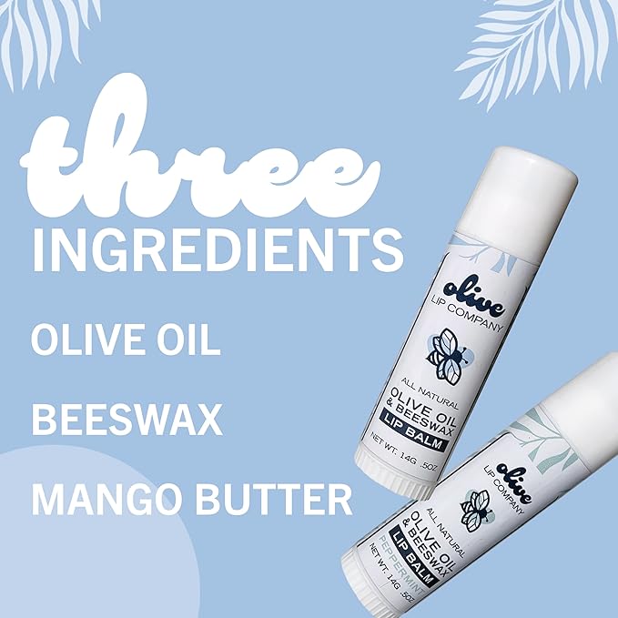 Hydrating Beeswax Lip Balm with Natural