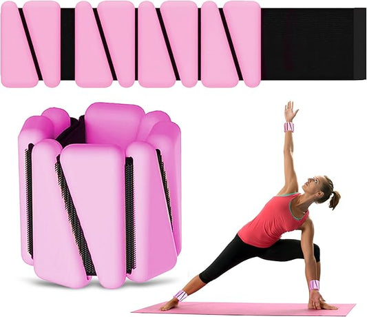 APRICA Adjustable Wrist & Ankle Weights for Women 2 Wearable 1 lbs