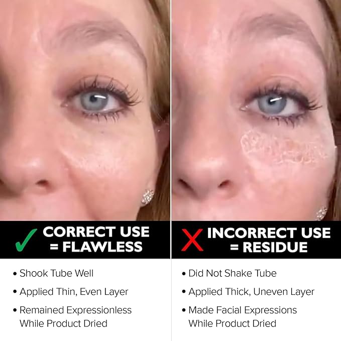 Instant Eye Tightener Cream - Reduces Under Eye Puffiness, Bags, Dark Circles. Lift Technology to Tighten & Firm Sagging Skin Around Eyes. Smooths Away Crow’s Feet, Fine Lines & Wrinkles.