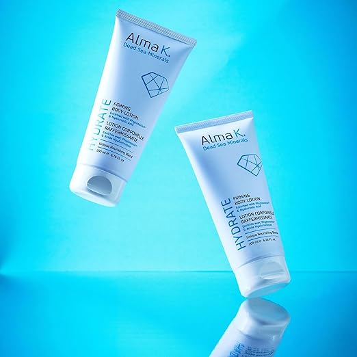 Alma K Firming Body Lotion - Daily Body Cream - with Dead Sea Minerals, Hyaluronic Acid - Body Lotion for Dry Skin - 6.7 oz