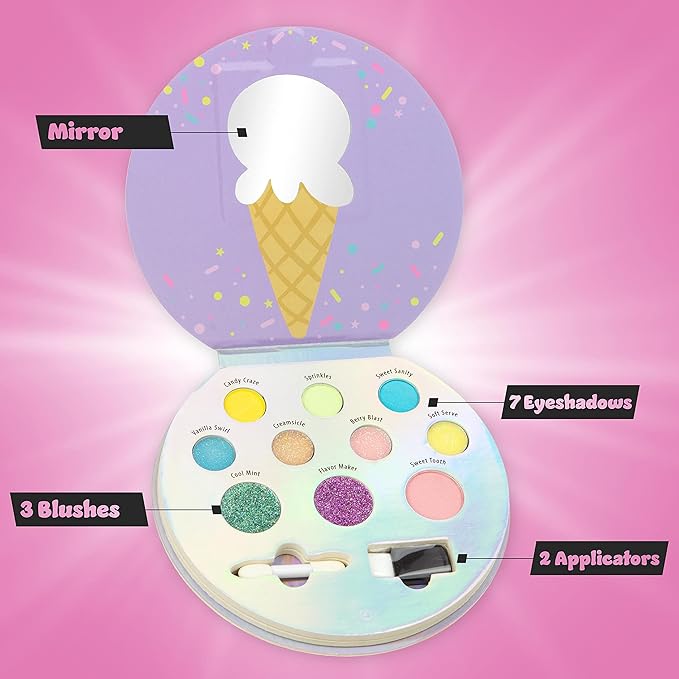 Expressions Cool Glisten & Glitter Makeup Palette 10