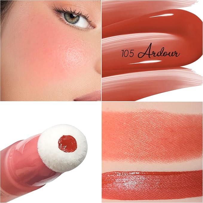 Blush Beauty Wand,Matte Face Blush Contour Wand with
