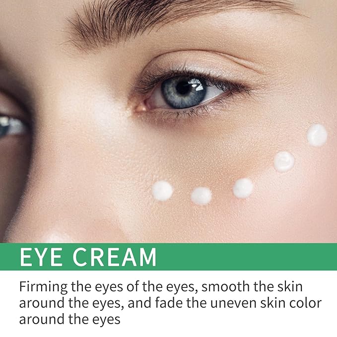 SORYA Caffeine Eye Cream for Dark Circles & Puffiness – Day & Night Under Eye Cream with Niacinamide & Peptides Anti-Aging (1.7 oz)
