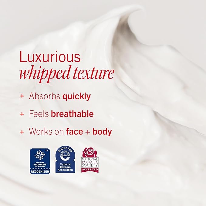 First Aid Beauty - Ultra Repair Cream - Intense Hydration Face & Body Moisturizer - Whipped Colloidal Oatmeal Clinically Proven to Strengthen Skin Barrier in 7 Days - Helps Relieve Eczema, 8 oz