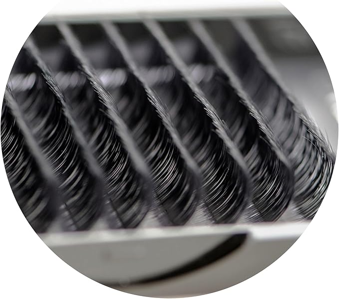 Eyelash Extensions 0.15mm Thickness C Curl 13mm Length Individual Volume Natural Eyelashes For Lash Extensions(0.15,C,13mm)