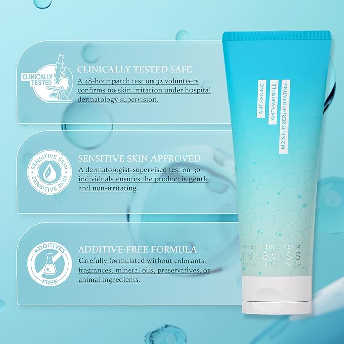 NIAWIT Advanced Crepey Skin Wrinkle Repair Cream – Anti-Wrinkles for Crepey and Sagging Skin – Firming Moisturizer for Body, Neck, Chest & Face – 100g