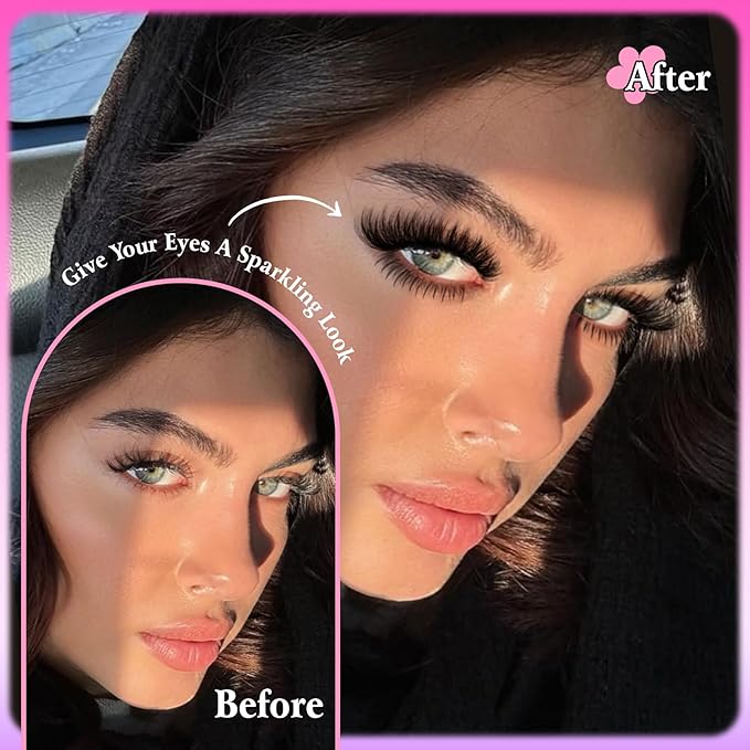 calphdiar Bottom Lashes Extension 552pcs Natural Lower Eyelash Clusters 5-7mm Bottom Lash Clusters 2 Styles Individual Lashes DIY Bottom Cluster Eyelash Extensions
