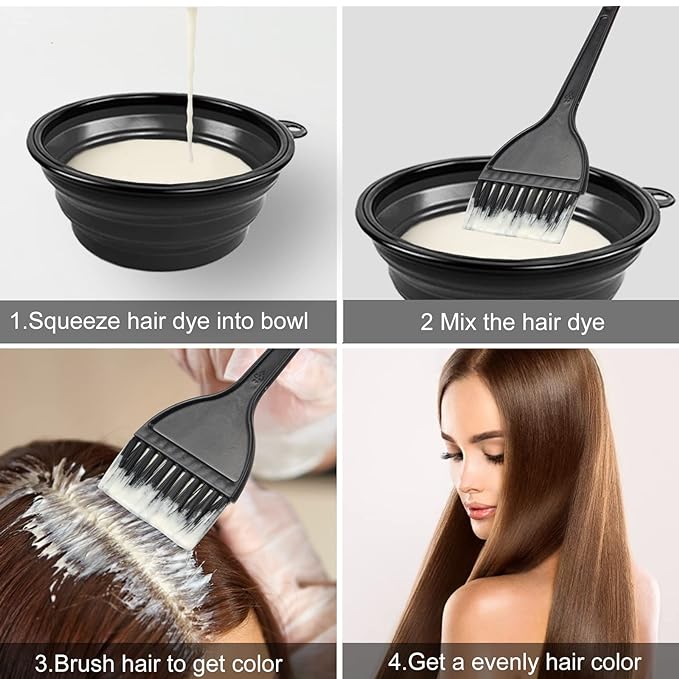 Yexixsr 5Pcs Professional Salon Hair