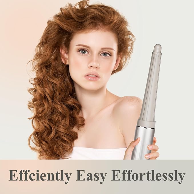 Long Curling Iron Conical Barrels Attachment for Shark FlexStyle, 0.78-1.4Inch Auto-Wrap Curling Iron Curlers to Create Natural Classic and Textured Waves