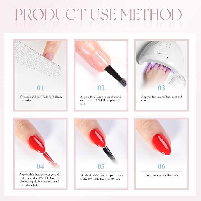 Double Rhythm 15 ML Gel Polish Pure Sheer Same Color Same Bottle Soak Off Gel Polish Art Manicure Salon DIY at Home for Women (Deep Navy Blue-A1457)