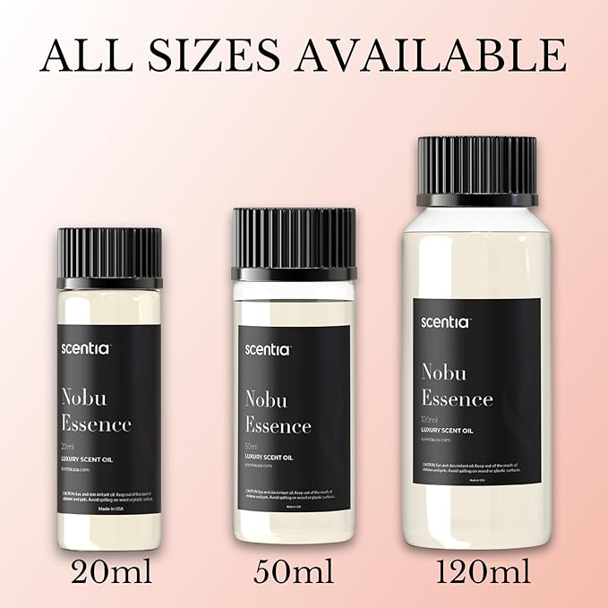 Scentia Luxury Essential Oil Blend – Inspired by Nobu Hotels, Aromatherapy Fragrance Oil for Home, Office, Living Room - Thanksgiving & Holiday Gift (20 ml / 0.67 Fl Oz)