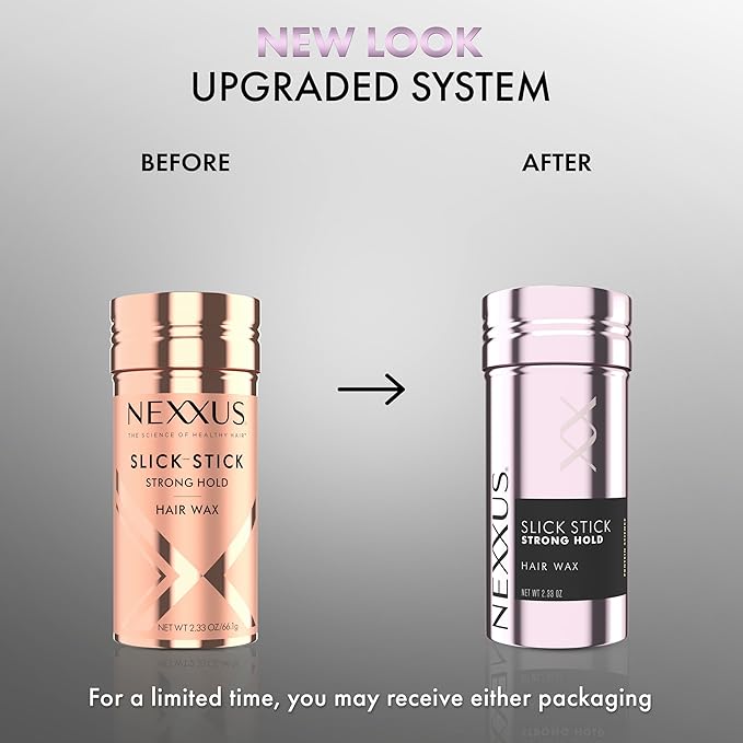 Nexxus Styling Slick Stick Hair Stick Strong Hold Hair Wax Powered by Styleprotect Technology 2.33 oz