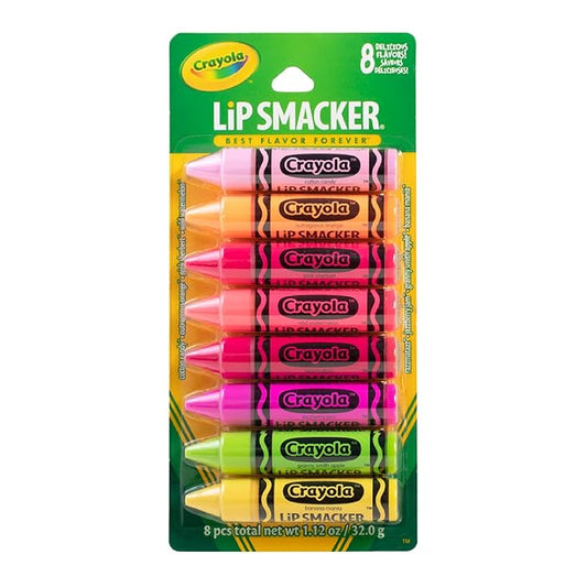 Lip Smacker Crayola Lip Balm Party Pack 8 Lip