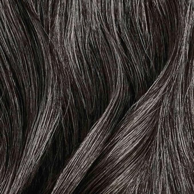 Luxy 12" Dark Gray Thinning Hair Fill-Ins