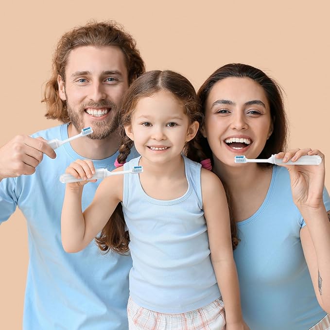 Toothbrush and Toothpaste Travel, Individually Packaged with Storage Box, Foldable Storage, Toothbrush Travel Size is Suitable for Camping, Business Trip (5)