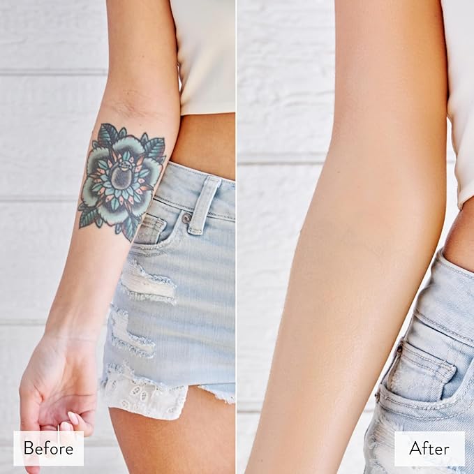 Best Bronze Bombshell Body Makeup - Tattoo Cover Up Makeup & Body Foundation Waterproof - Tattoo Concealer Waterproof for Scars, Varicose Veins Cover Up & Leg Foundation (NW10 Very Fair Beige)