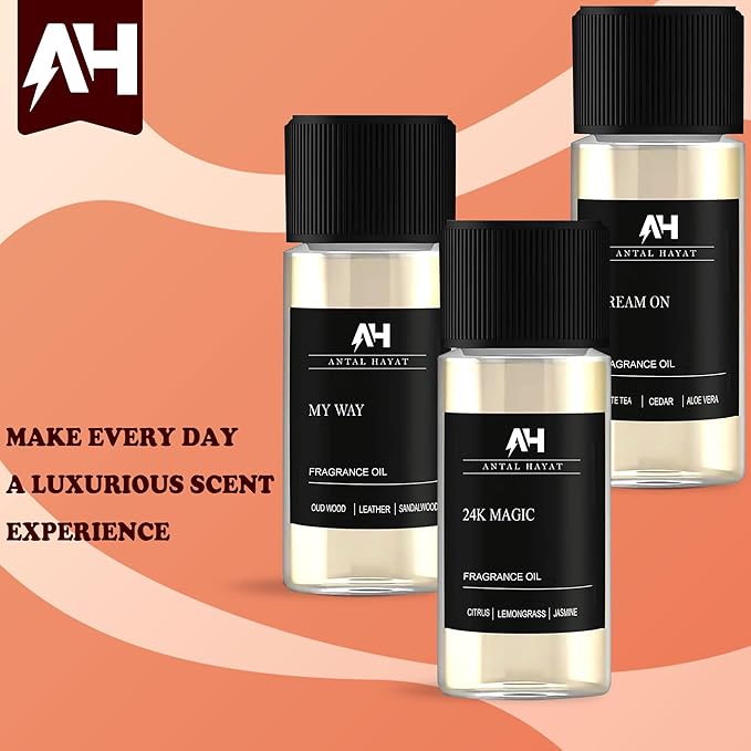 Dream On 20mL Essential Oil Scent for Diffusers - Antal Hayat Diffuser Oil - Home Luxury Scents - Hints of Bright White Tea, Vanilla, Earthy Cedar - Diffuser Oil Blends for Aromatherapy
