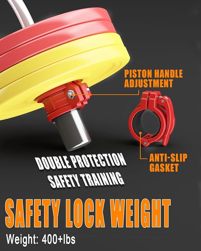 Barbell Clamps 1 Inch or 2inch - 2 1.8-2inch)