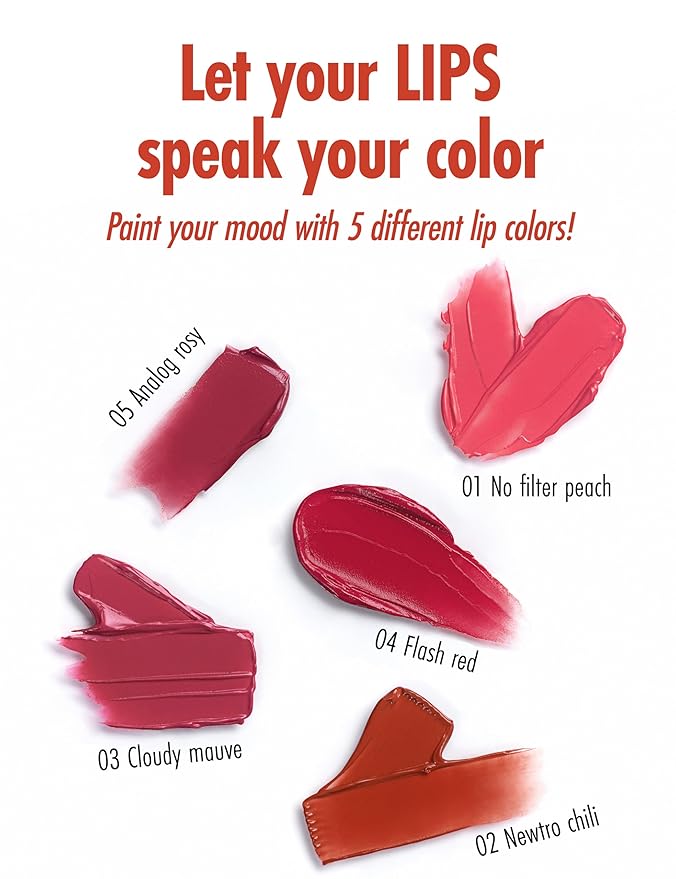 Blurry Filter 02 Newtro Chilli Korean Lip Stain Long