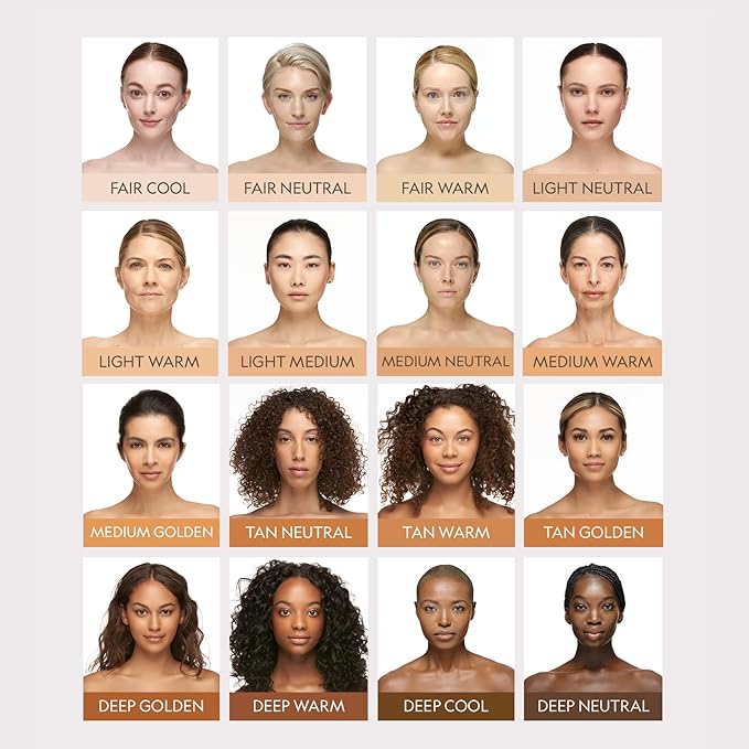YENSA Skin on Skin BC Foundation Makeup - CC, BB Cream & Full Coverage Foundation-In-One - Buildable, Radiant Finish with SPF 40, Hyaluronic Acid, Peptides & 8 SuperBlacks - Fair Neutral (1 oz)