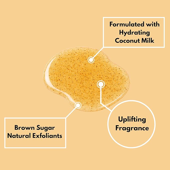 RIVER & ROWE Coconut Milk & Brown Sugar Exfoliating Body Wash