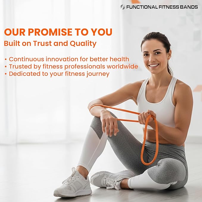 Rubberbanditz Pull Up Assist Resistance Bands Heavy Duty Loop Exercise Workout Bands for Powerlifting, Mobility, and Stretching